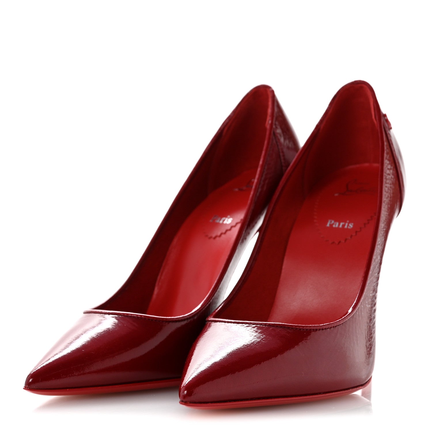Christian Louboutin Patent Vogue Sporty Kate 100 Pumps 36.5 Loubi 4 of 9