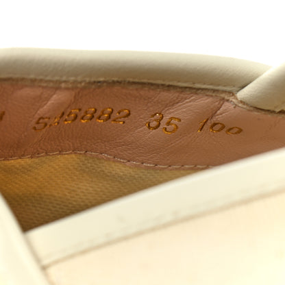 Gucci Canvas Logo Espadrilles 35 Greggio White 11 of 15