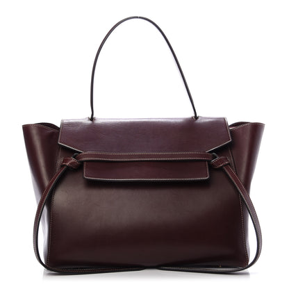Celine Natural Calfskin Small Belt Bag Burgundy 1 of 14