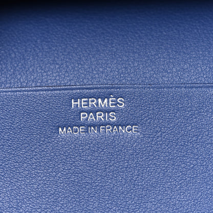 Hermes Swift Multiplis Card Holder Bleu Brighton Bleu Indigo 7 of 10
