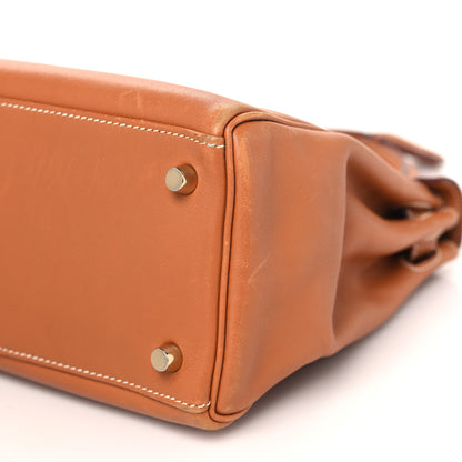 Hermes Swift Kelly Retourne 28 Gold 10 of 13