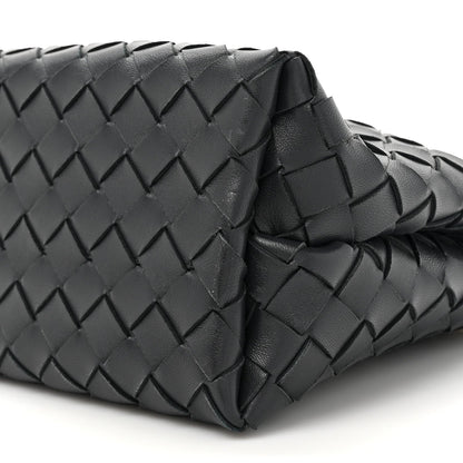 Bottega Veneta Nappa Intrecciato Small Andiamo With Chain Shoulder Bag Deep Blue 8 of 13