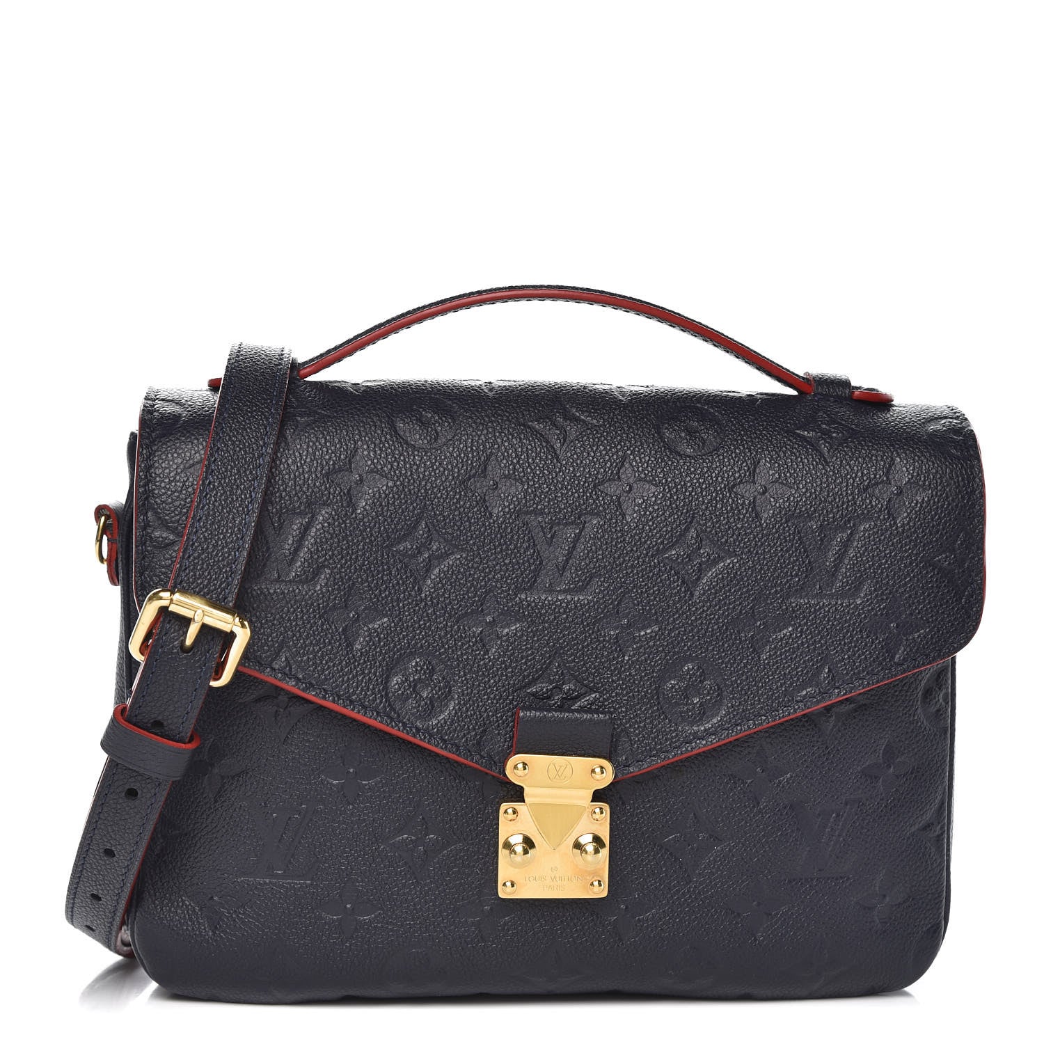 Louis Vuitton Empreinte Pochette Metis Marine Rouge 1 of 11