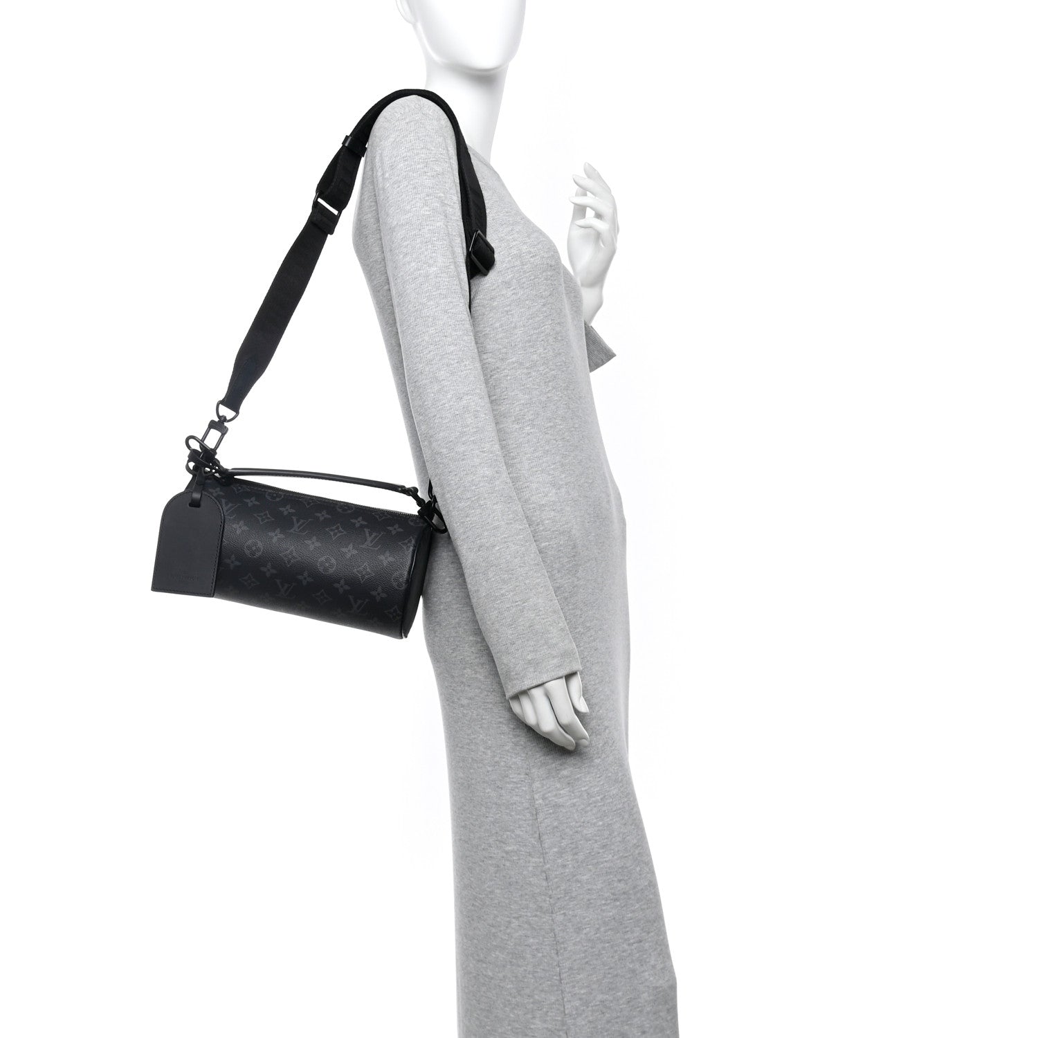 Louis Vuitton Monogram Eclipse Soft Polochon PM 2 of 10
