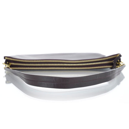 Celine Lambskin Soft Trio Zipped Bag Bordeaux 4 of 10