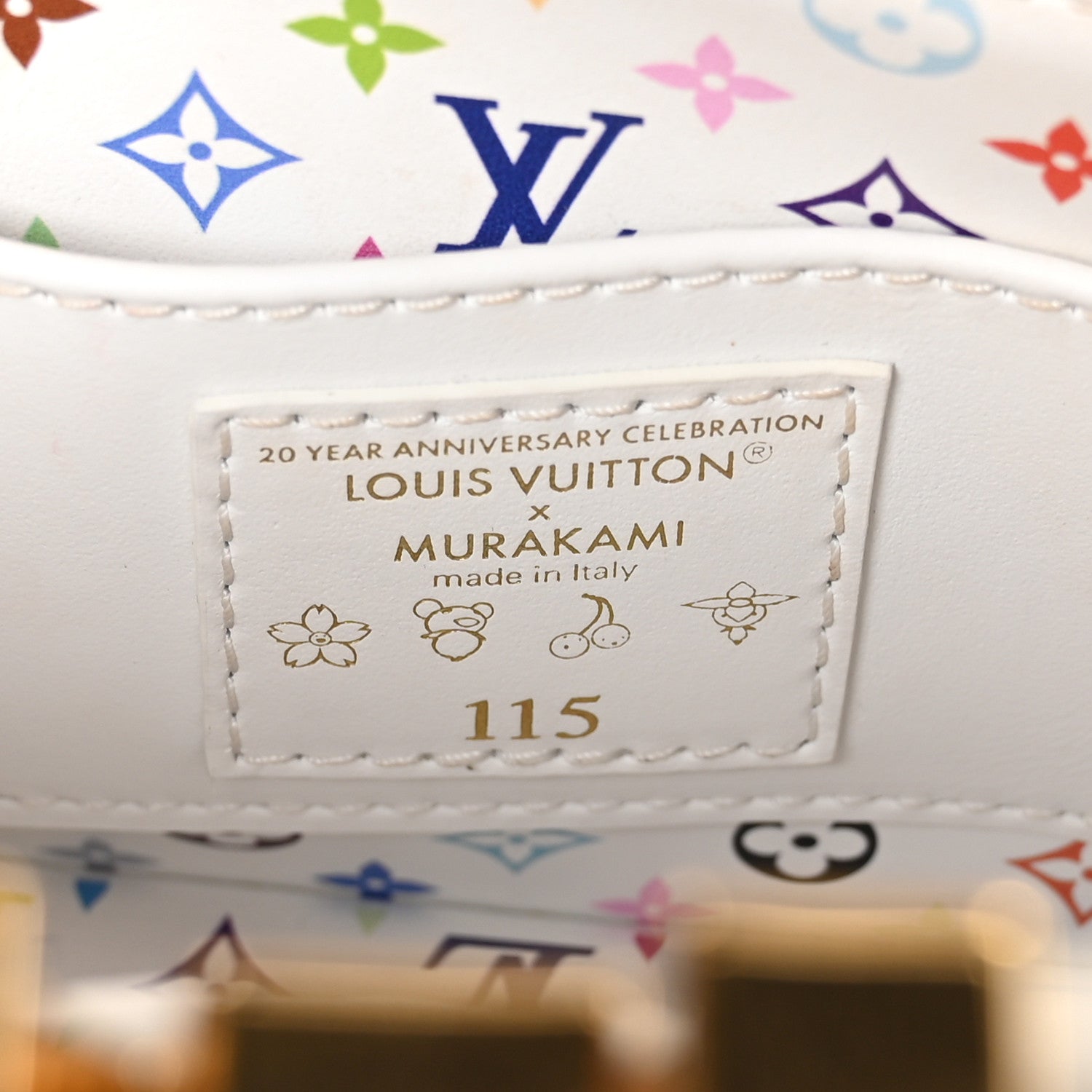 Louis Vuitton LV X TM Taurillon BB Capucines Blanc 1818370