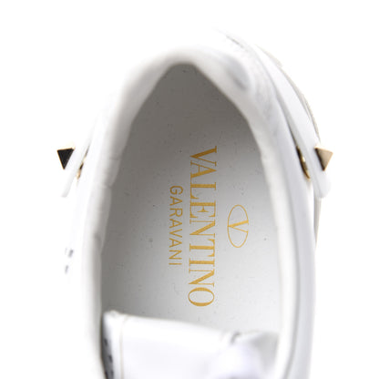 Valentino Garavani Calfskin Womens Backnet Sneakers 37.5 White 8 of 10
