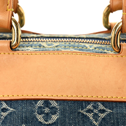 Louis Vuitton Monogram Denim Neo Speedy Blue 13 of 14