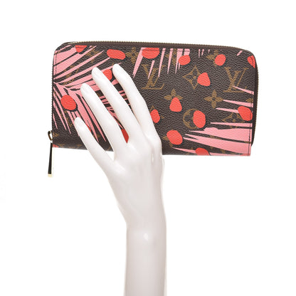 Louis Vuitton Monogram Jungle Dots Zippy Wallet Sugar Pink Poppy 2 of 8
