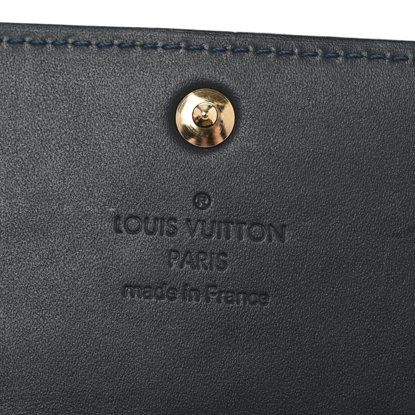 Vernis Sarah Wallet Blue Nuit