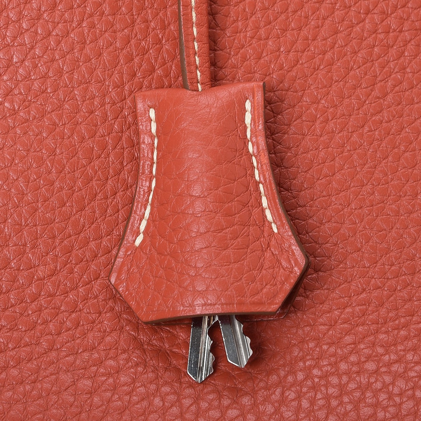 Taurillon Clemence Birkin 35 Sanguine