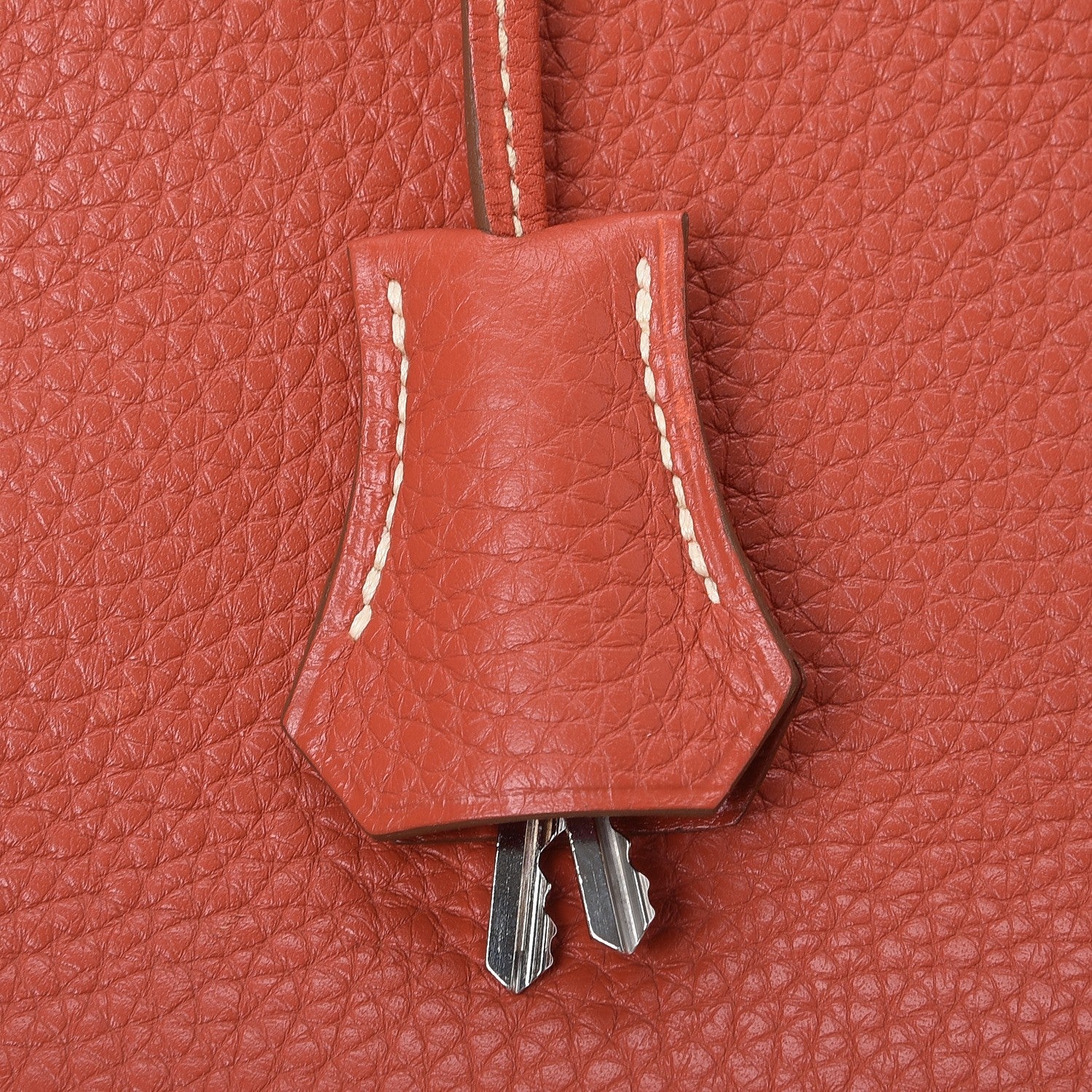 Hermes Taurillon Clemence Birkin 35 Sanguine 31 of 33