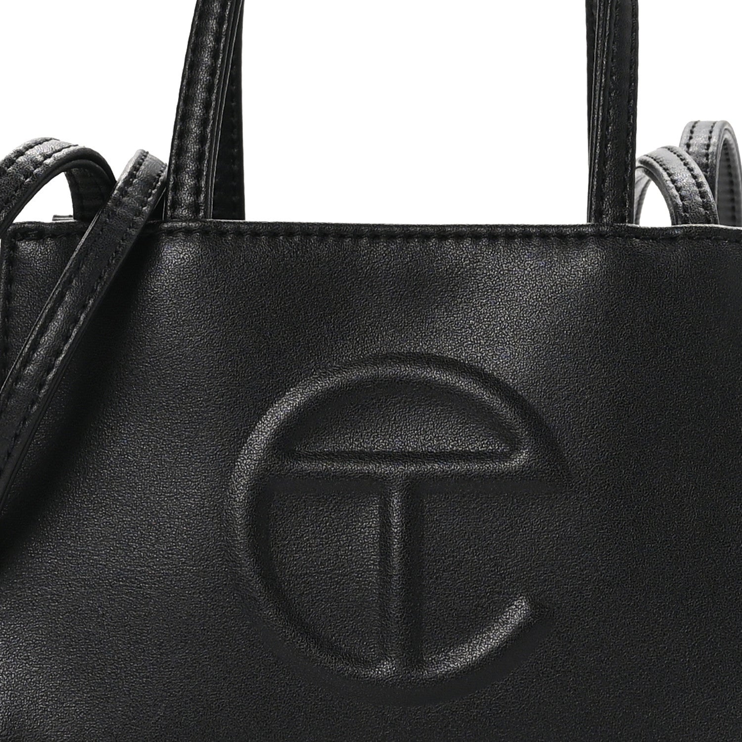 Telfar Vegan Leather Small Shopping Bag Black 7 of 9