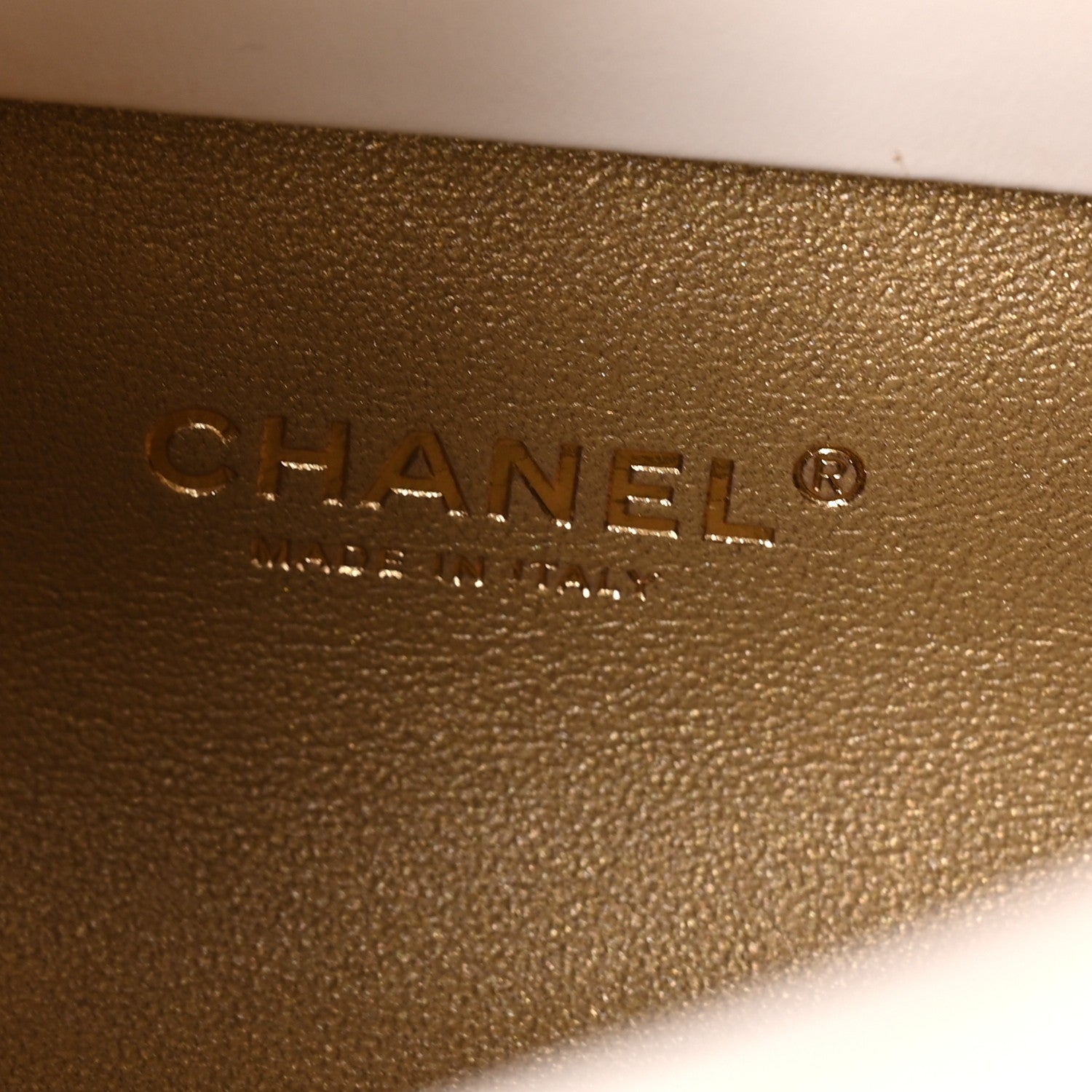 Chanel Shiny Lambskin Pearl Top Handle Flap Shopping Bag White 5 of 9