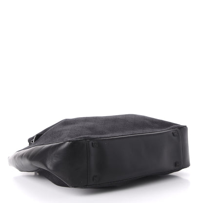Gucci Denim Monogram Tote Black 4 of 8