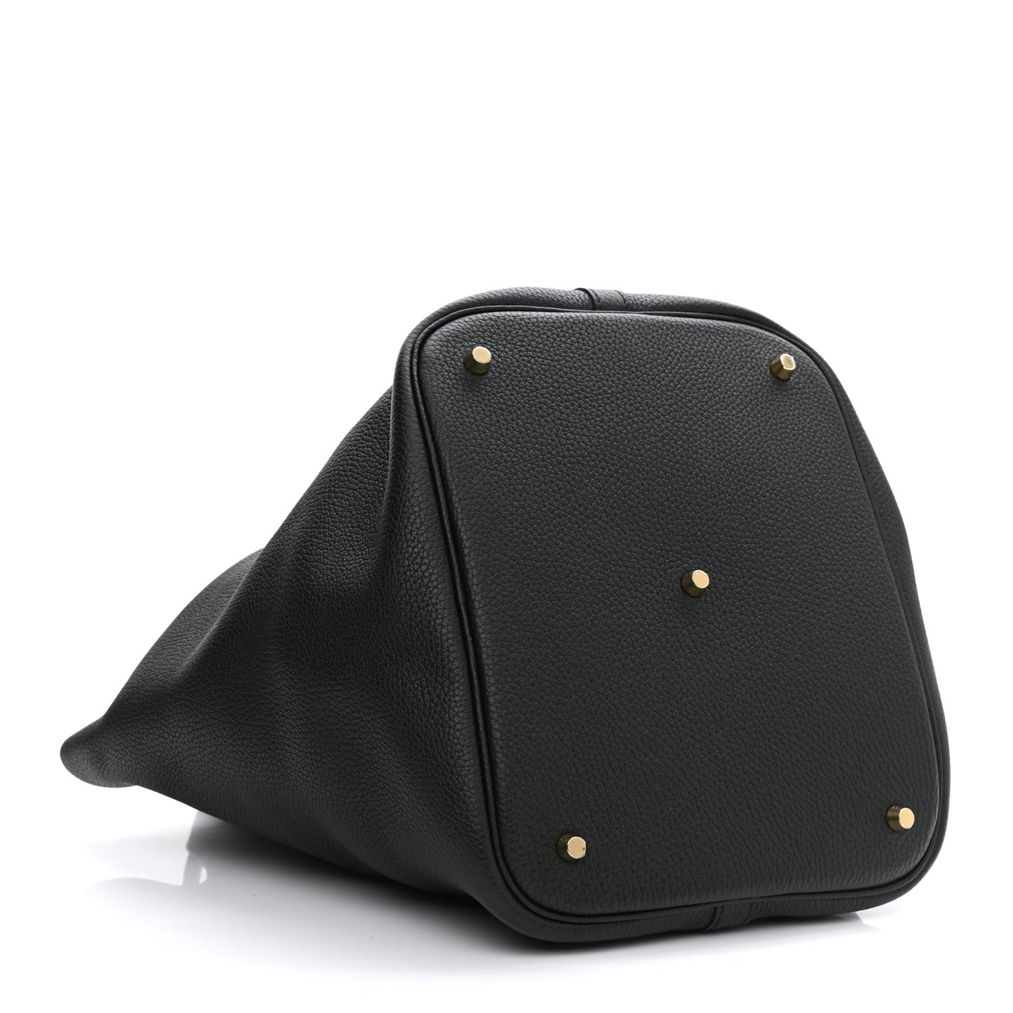 Taurillon Clemence Picotin Lock 26 GM Black
