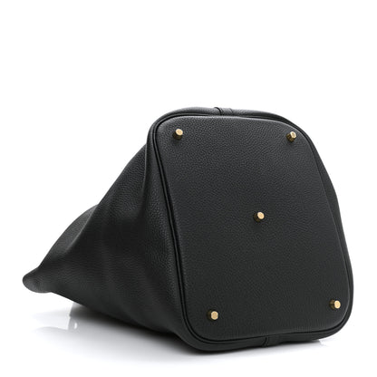Hermes Taurillon Clemence Picotin Lock 26 GM Black 4 of 11