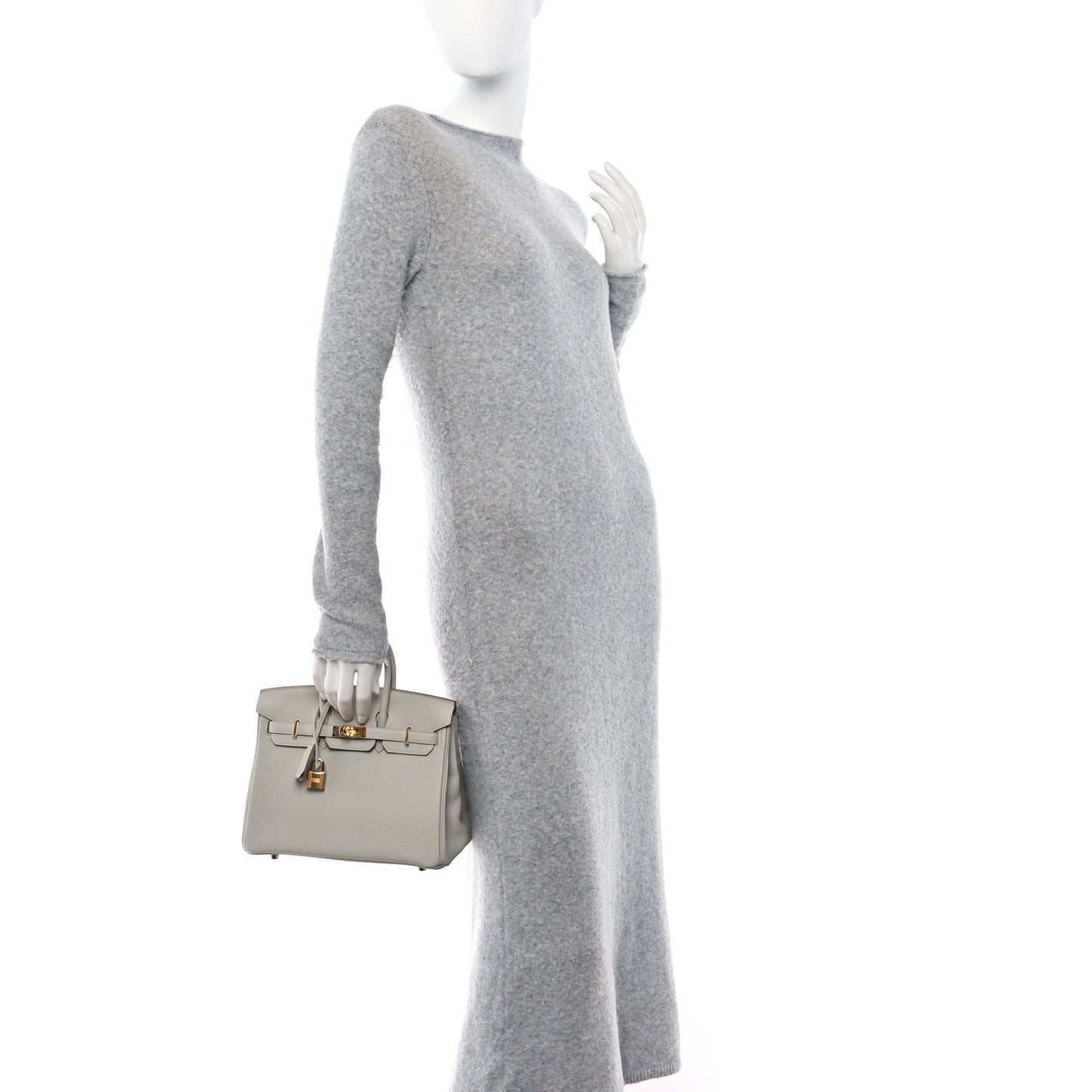 Togo Birkin 25 Gris Perle