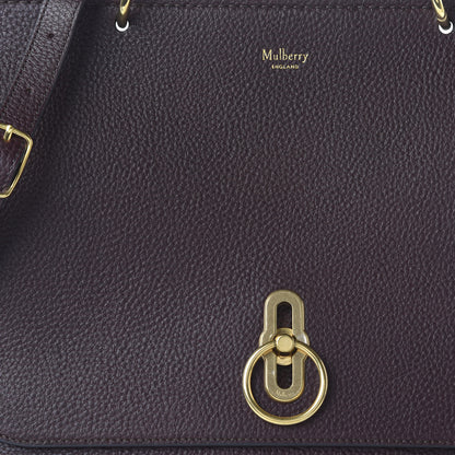 Mulberry Natural Grain Amberley Satchel Oxblood 9 of 9
