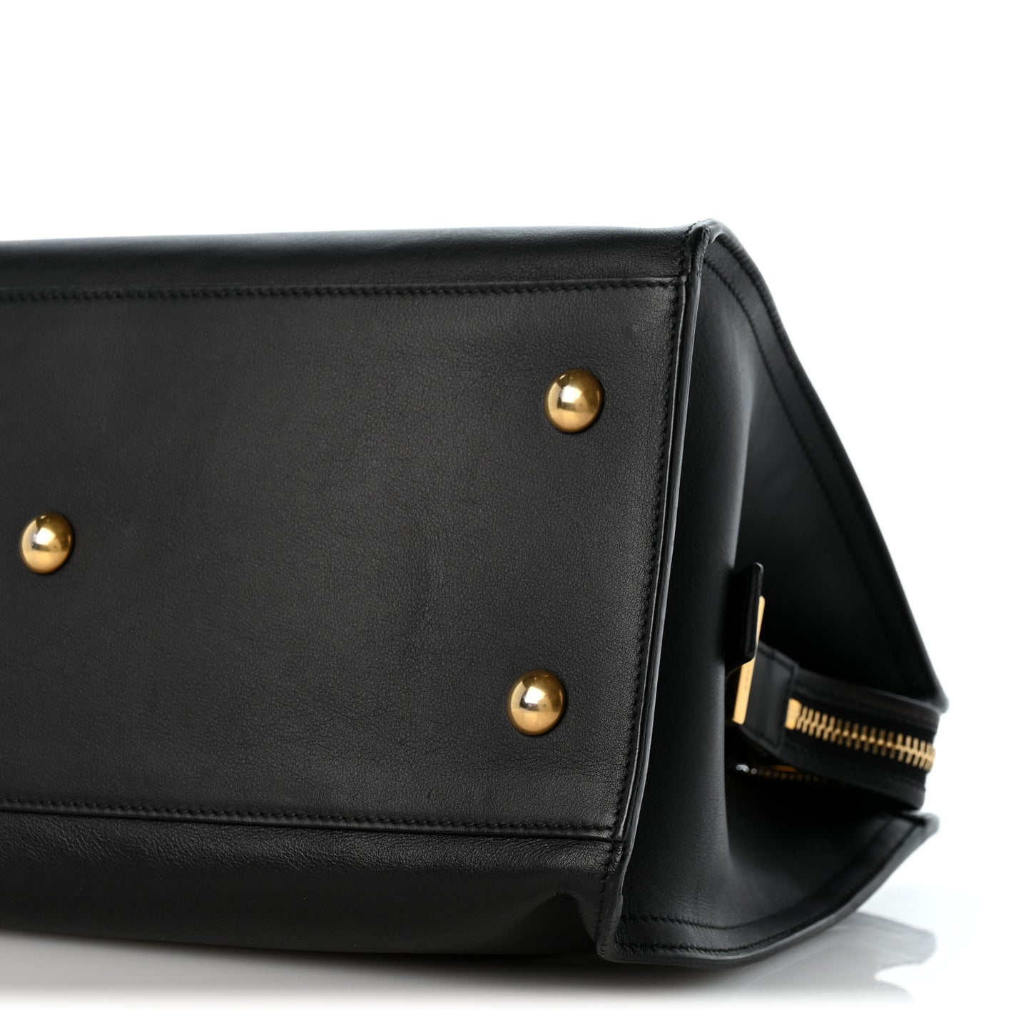 Calfskin Small Classic Y Cabas Black