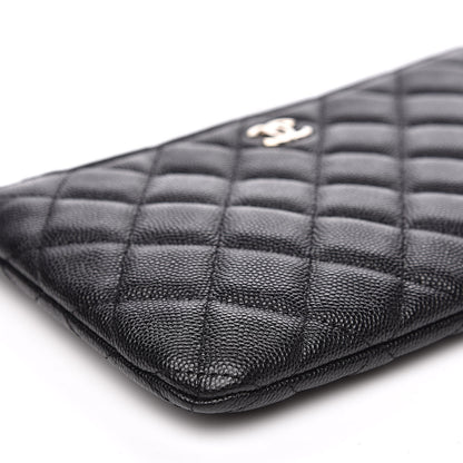 Chanel Caviar Quilted Small Pouch Black 8 of 10