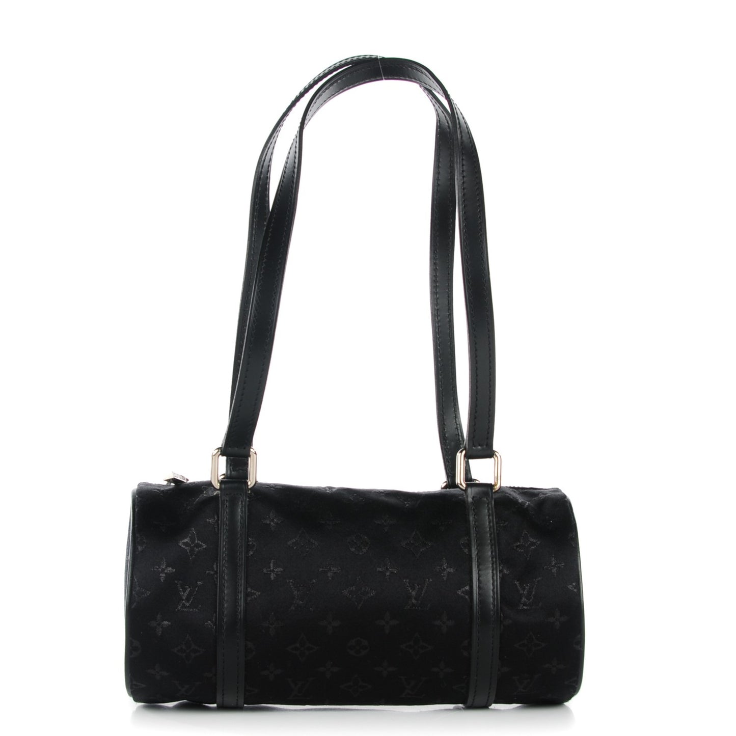 Satin Monogram Mini Papillon Black