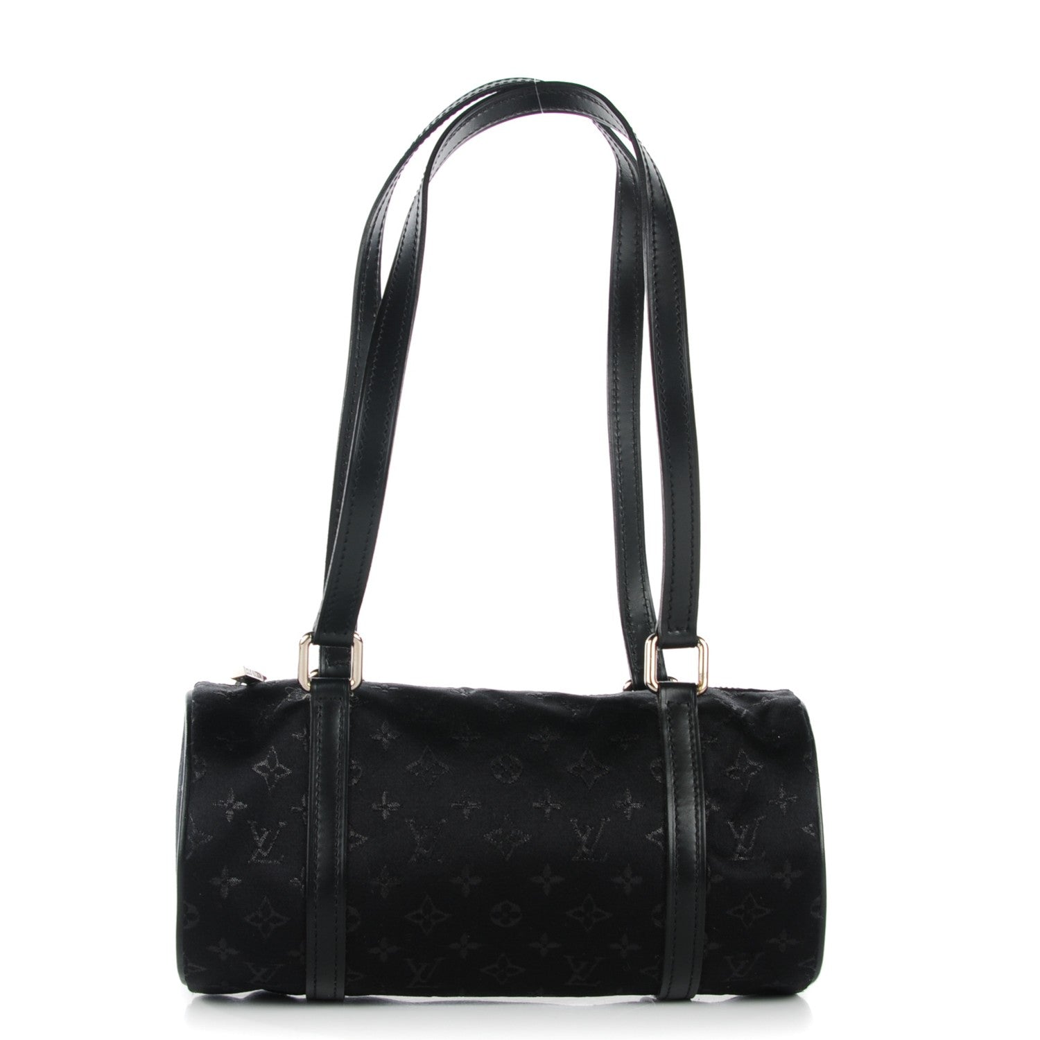 Louis Vuitton Satin Monogram Mini Papillon Black 1 of 7