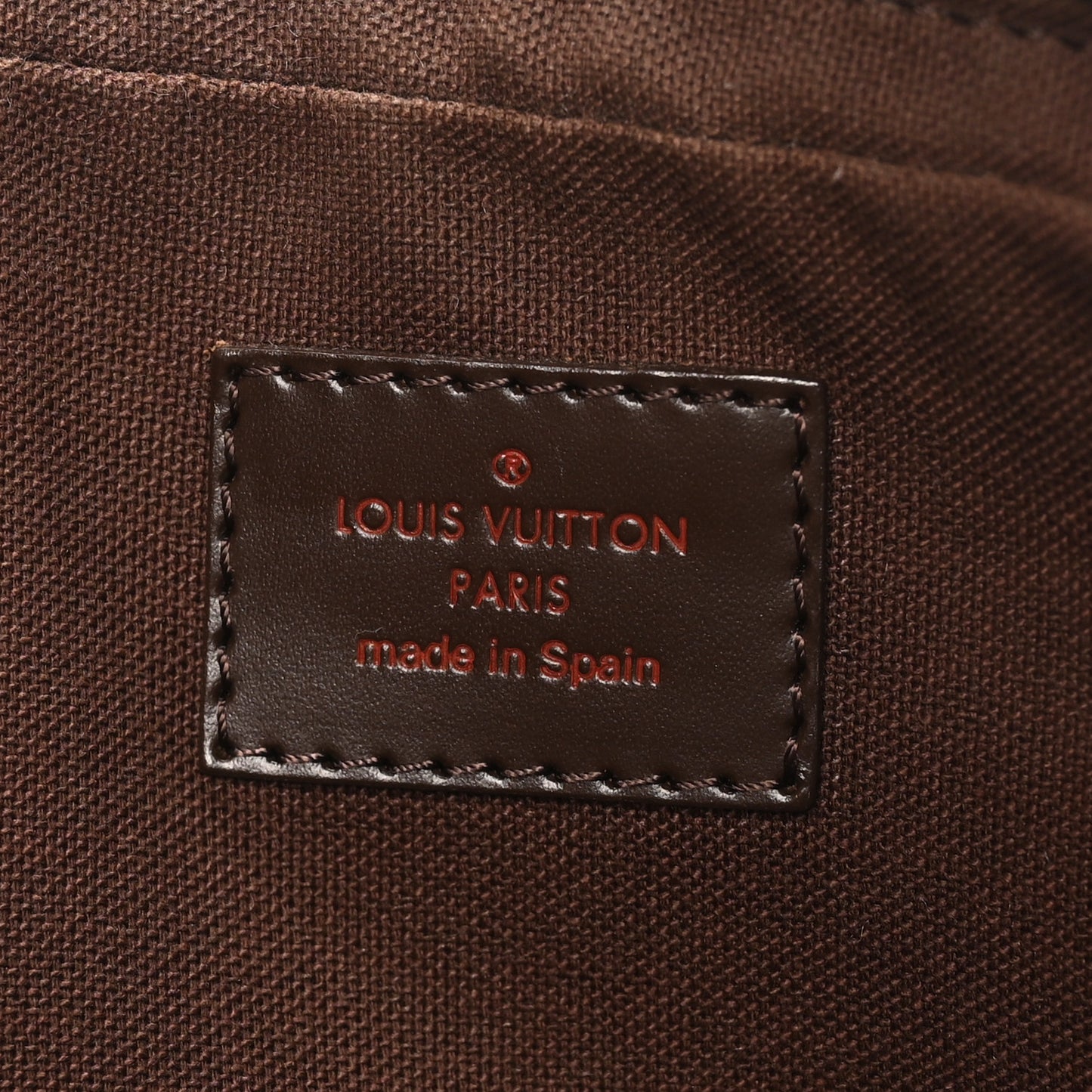 Damier Ebene Brooklyn Bum Bag