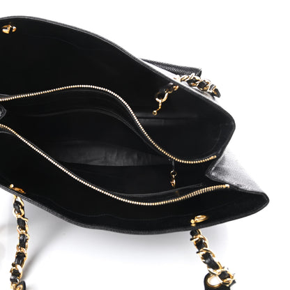 Chanel Caviar Flap Shoulder Bag Black 5 of 17