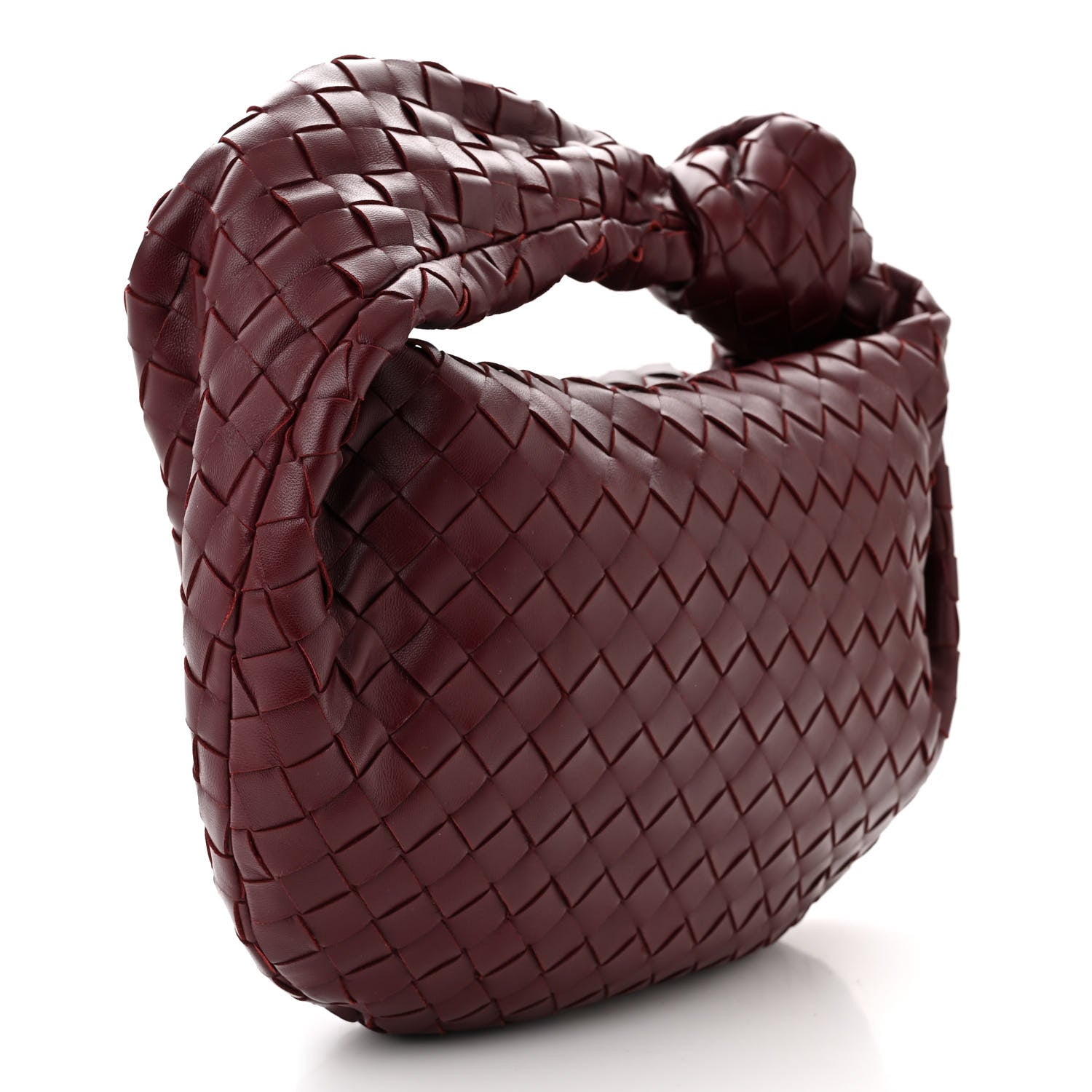 Bottega Veneta Nappa Intrecciato Teen Jodie Hobo Barolo 3 of 9