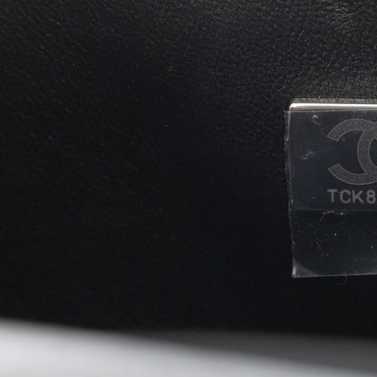 Chanel Calfskin Quilted Ombre Medium Double Flap Black 7 of 18