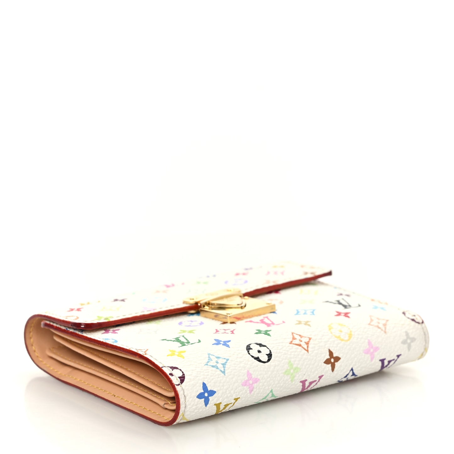 Monogram Multicolor Koala Wallet White