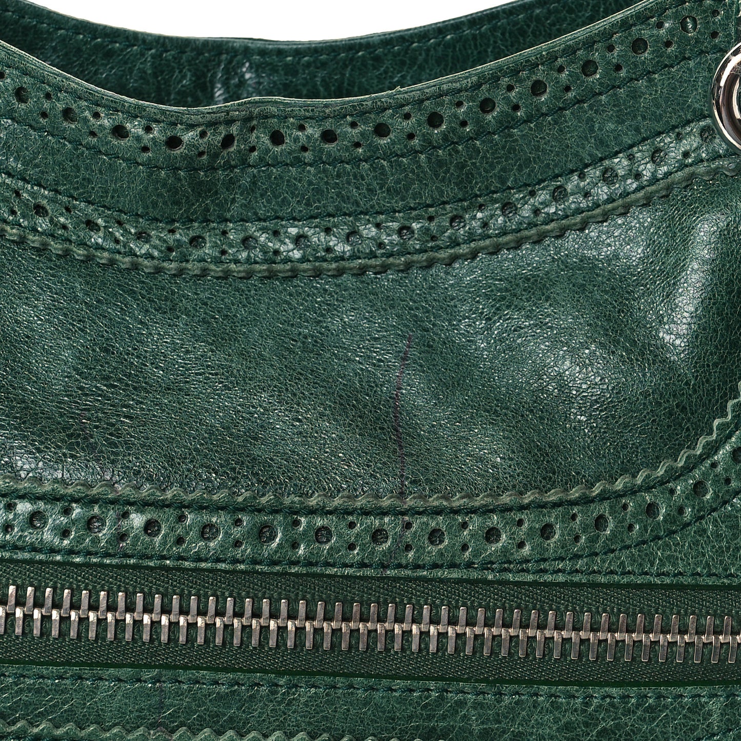 Agneau Giant Brogues Hardware City Evergreen