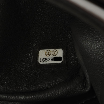 Chanel Lambskin Quilted Jumbo Double Flap Dark Grey 8 of 8