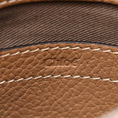 Chloe Grained Calfskin Small Marcie Saddle Bag Nut 6 of 15