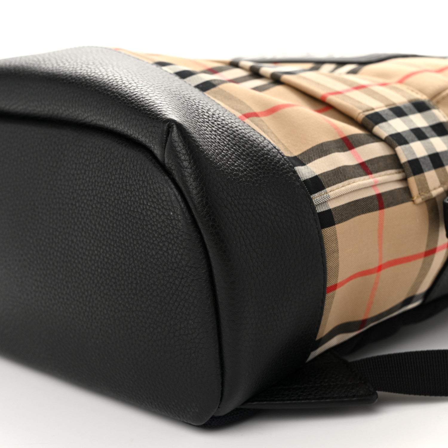 Burberry House Check Canvas Calfskin Small Nico Backpack Archive Beige 10 of 10