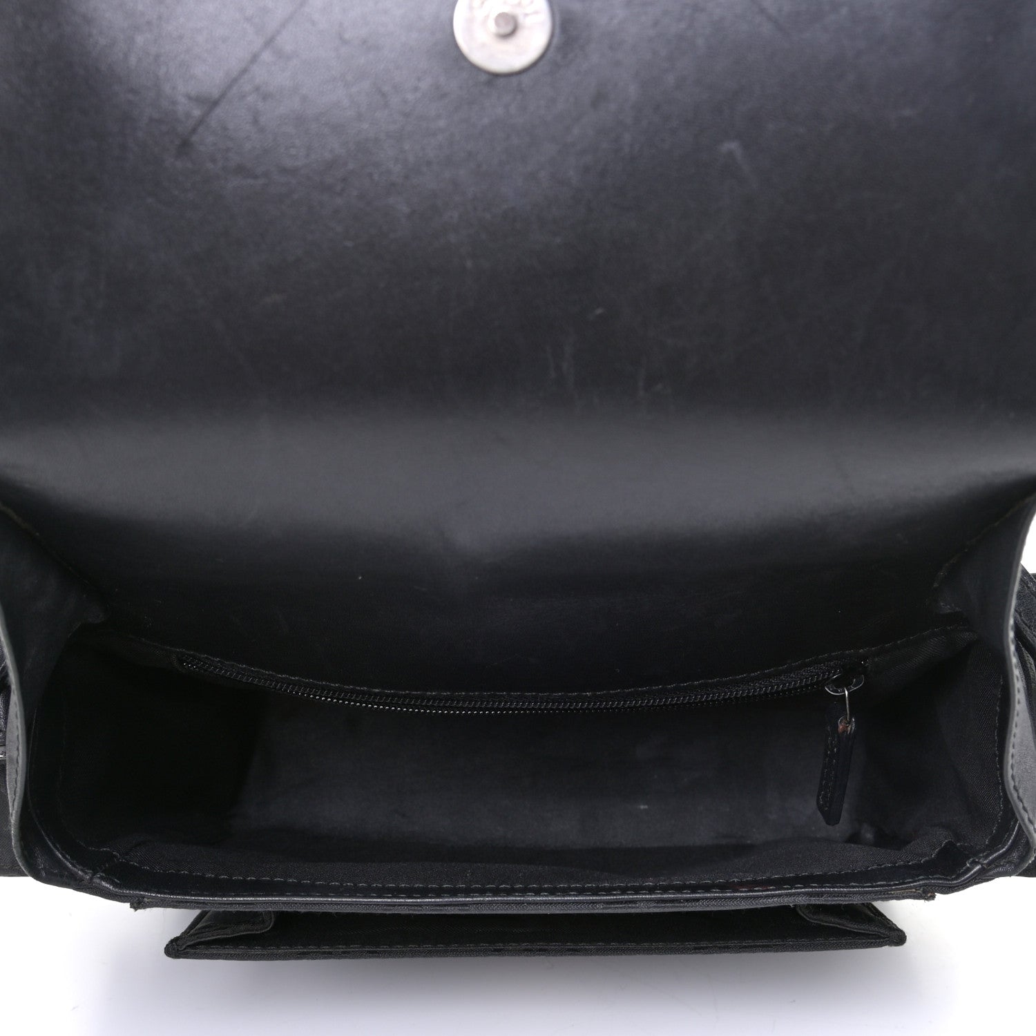 Gucci Monogram Crossbody Bag Black 4 of 5
