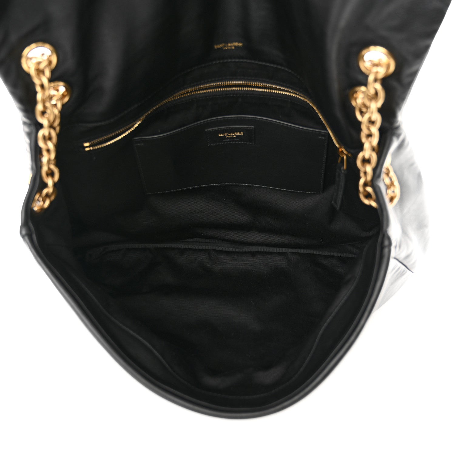 Saint Laurent Lambskin Matelasse Monogram Large Jamie 4.3 Black 5 of 10