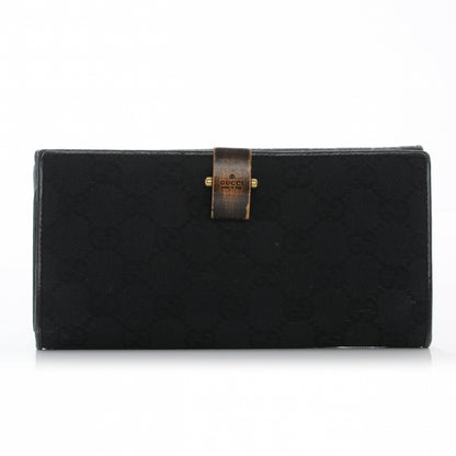 Gucci Monogram Continental Wallet Black 1 of 7