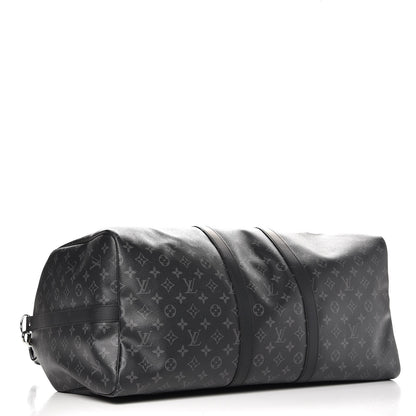 Louis Vuitton Monogram Eclipse Keepall Bandouliere 55 4 of 11