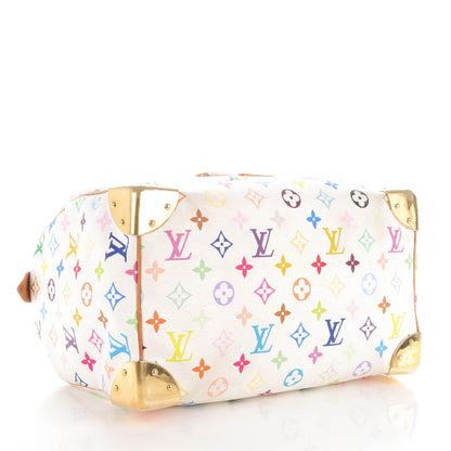 Louis Vuitton Monogram Multicolor Speedy 30 White 4 of 13