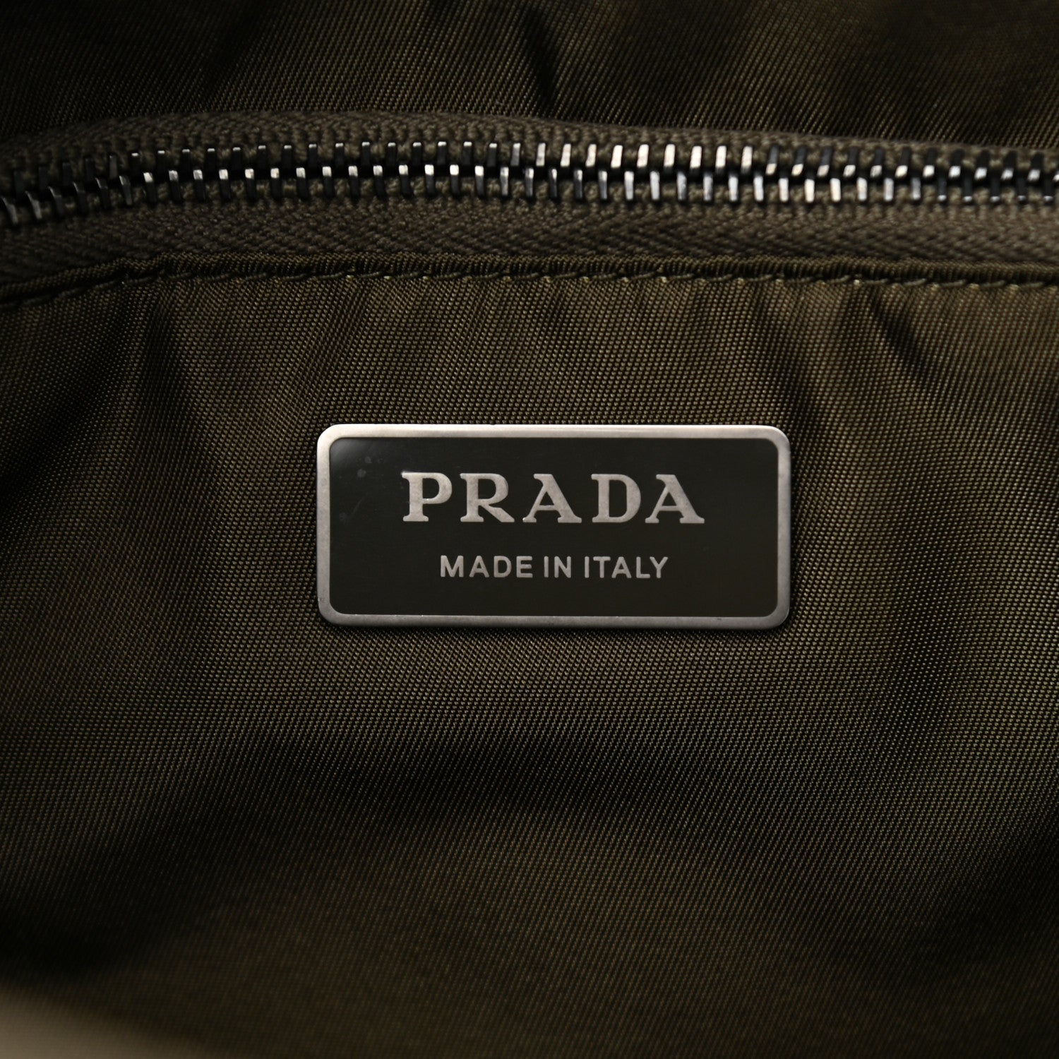 Prada Tessuto Nylon Chain Tote Mimetico 6 of 12