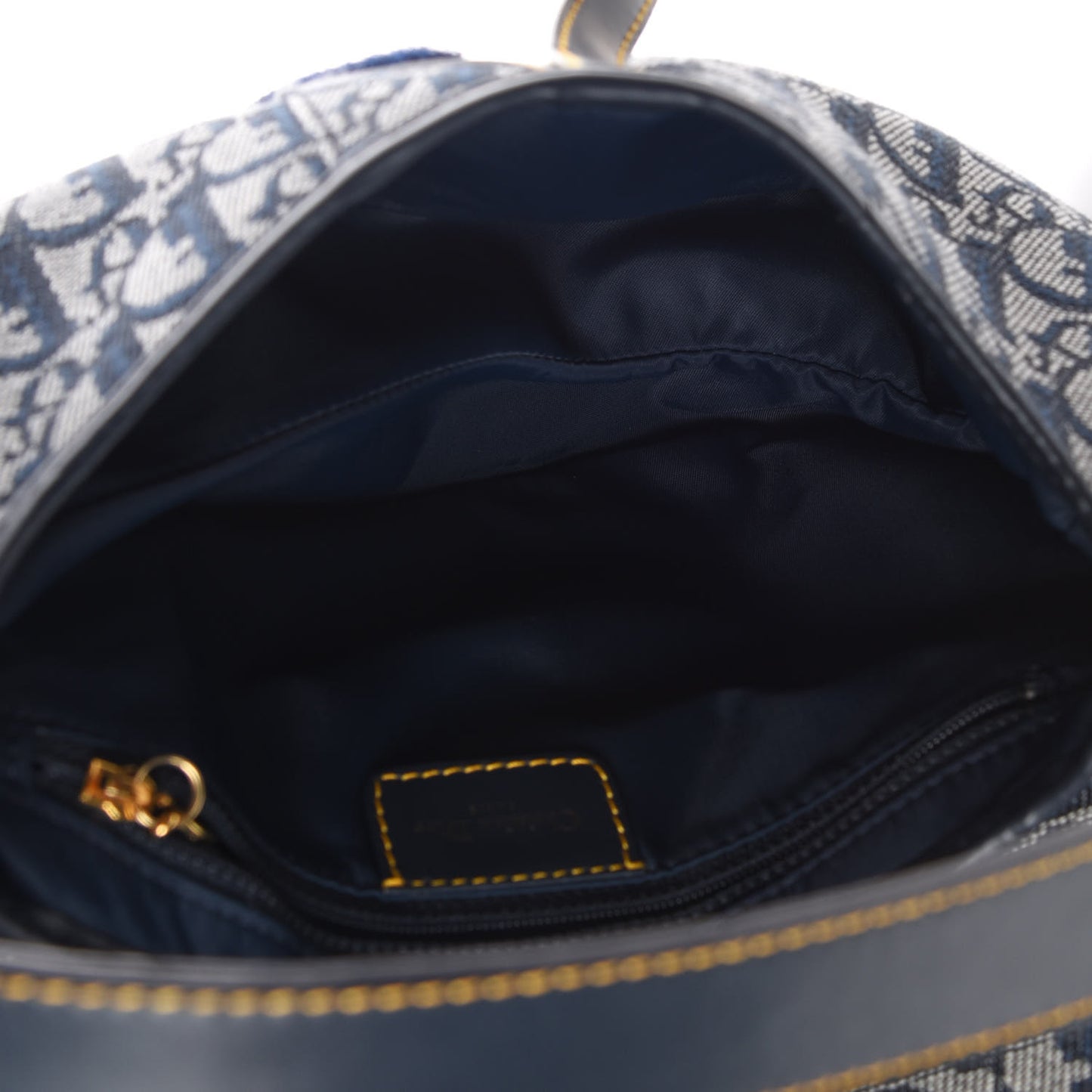 Monogram Saddle Bag Blue