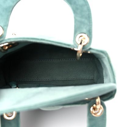 Christian Dior Velvet Mini Lady Dior Green 5 of 8