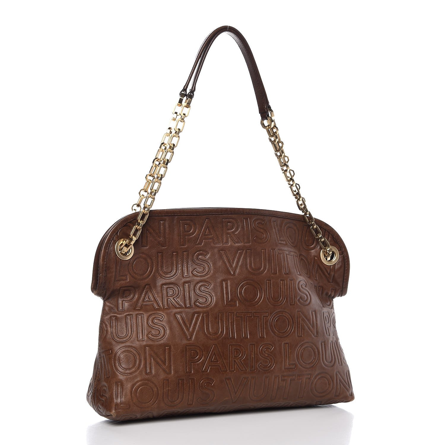 Louis Vuitton Monogram Paris Souple Wish Chocolate 3 of 10