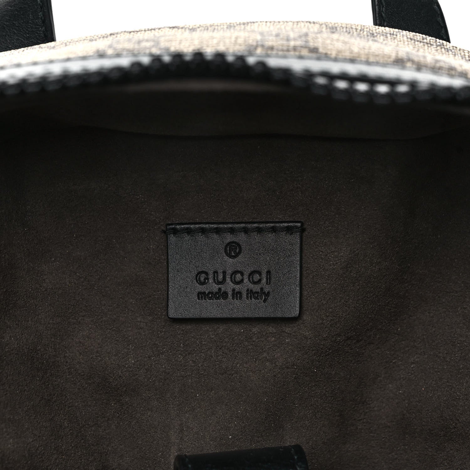 Gucci GG Supreme Monogram Medium Backpack Black 6 of 10