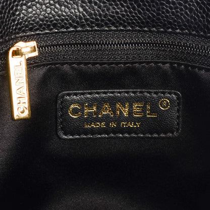 Chanel Caviar Quilted Grand Shopping Tote GST Black 6 of 7