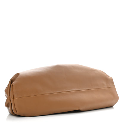 Bottega Veneta Smooth Butter Calf The Pouch Oversized Clutch Cammello 4 of 7