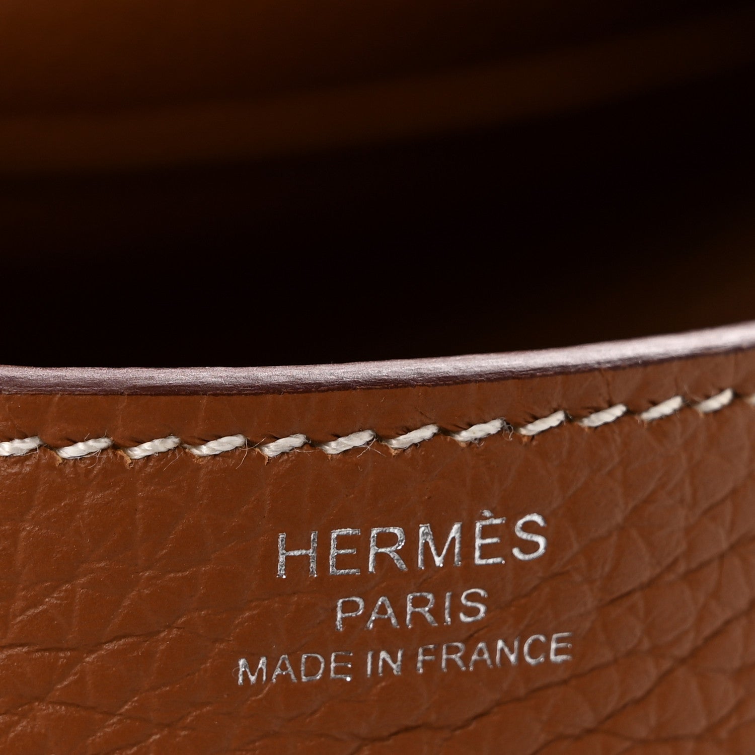 Hermes Taurillon Clemence Lindy 26 Gold 6 of 11