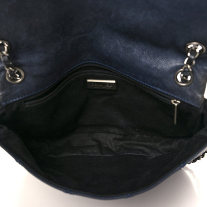 Chanel Caviar Outdoor Ligne Flap Navy 5 of 10